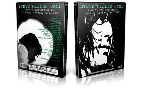 Artwork Cover of Steve Miller 1983-08-20 DVD St Goarshausen Proshot