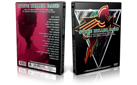 Artwork Cover of Steve Miller 1991-07-22 DVD Maple Proshot