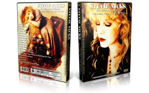 Artwork Cover of Steve Nicks 1991-08-14 DVD Mountain View Proshot