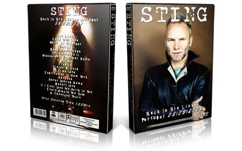 Artwork Cover of Sting 2004-06-06 DVD Lisbon Proshot