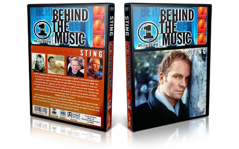 Artwork Cover of Sting Compilation DVD Behind The Music Proshot