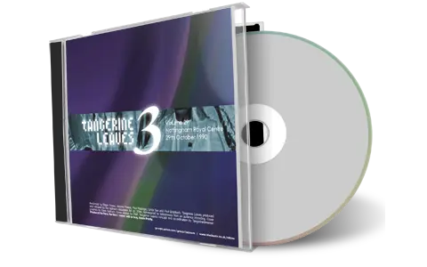 Artwork Cover of Tangerine Dream 1990-10-29 CD Nottingham Audience