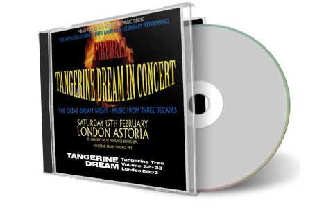 Artwork Cover of Tangerine Dream 2003-02-15 CD London Audience