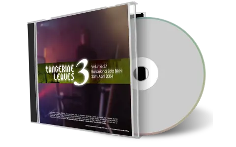 Artwork Cover of Tangerine Dream 2004-04-25 CD Barcelona Audience