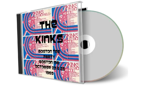 Artwork Cover of The Kinks 1969-10-23 CD Boston Audience