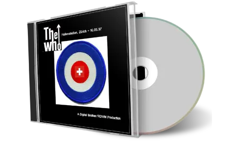 Artwork Cover of The Who 1997-05-16 CD Zurich Audience