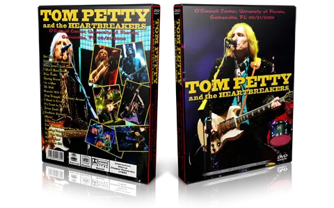 Artwork Cover of Tom Petty 2006-09-21 DVD Gainesville Proshot