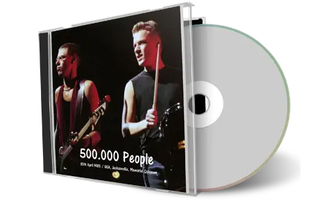 Artwork Cover of U2 1985-04-30 CD Jacksonville Audience