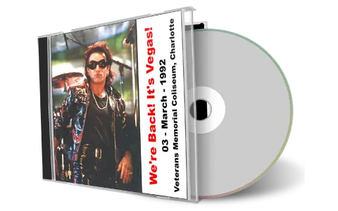 Artwork Cover of U2 1992-03-03 CD Charlotte Audience