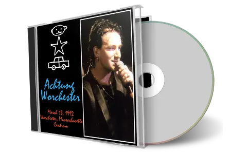 Artwork Cover of U2 1992-03-13 CD Worcester Audience