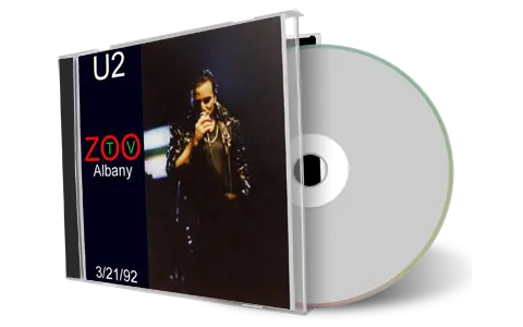 Artwork Cover of U2 1992-03-21 CD Albany Audience