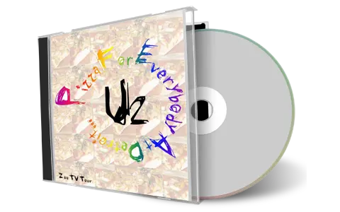 Artwork Cover of U2 1992-03-27 CD Detroit Audience