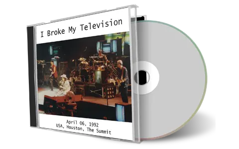 Artwork Cover of U2 1992-04-06 CD Houston Audience