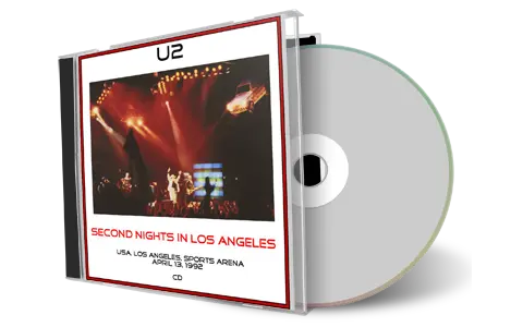 Artwork Cover of U2 1992-04-13 CD Los Angeles Audience