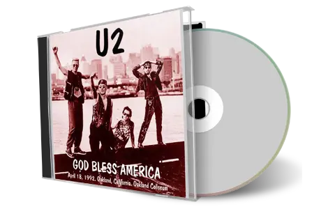 Artwork Cover of U2 1992-04-18 CD Oakland Audience