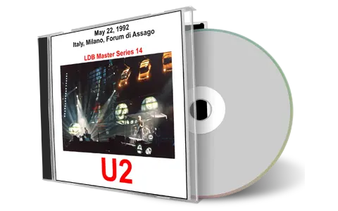 Artwork Cover of U2 1992-05-22 CD Milan Audience