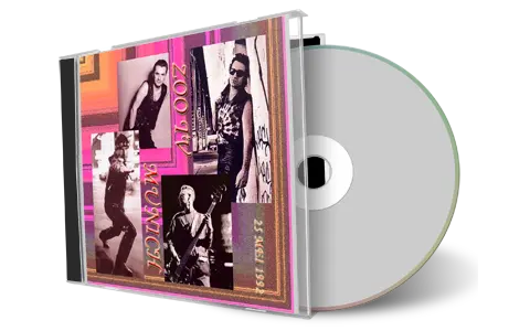 Artwork Cover of U2 1992-05-25 CD Munich Audience