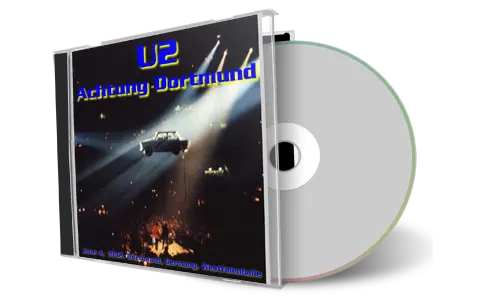 Artwork Cover of U2 1992-06-04 CD Dortmund Audience