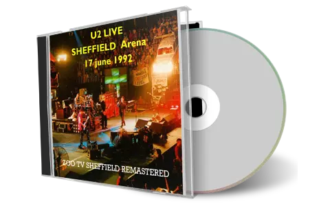 Artwork Cover of U2 1992-06-17 CD Sheffield Audience