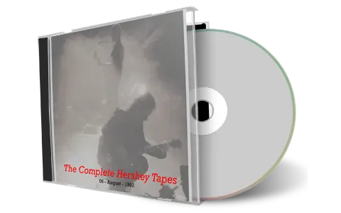 Artwork Cover of U2 1992-08-06 CD Hershey Audience