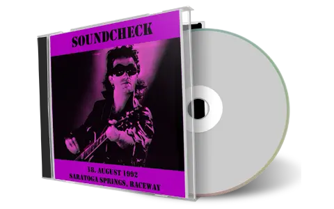 Artwork Cover of U2 1992-08-18 CD Saratoga Springs Audience