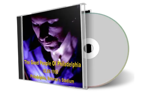 Artwork Cover of U2 1992-09-02 CD Philadelphia Audience