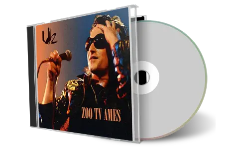 Artwork Cover of U2 1992-09-11 CD Ames Audience