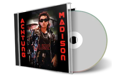Artwork Cover of U2 1992-09-13 CD Madison Audience