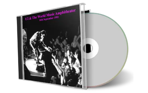 Artwork Cover of U2 1992-09-16 CD Chicago Audience