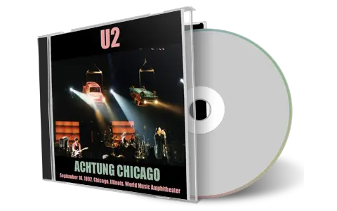 Artwork Cover of U2 1992-09-18 CD Chicago Audience