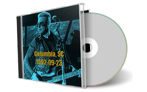 Artwork Cover of U2 1992-09-23 CD Columbia Audience
