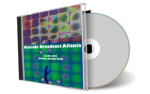 Artwork Cover of U2 1992-09-25 CD Atlanta Audience