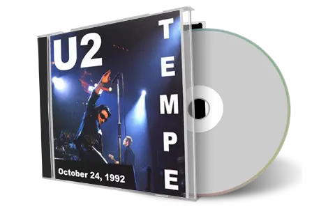 Artwork Cover of U2 1992-10-24 CD Tempe Audience