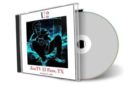 Artwork Cover of U2 1992-10-27 CD El Paso Audience