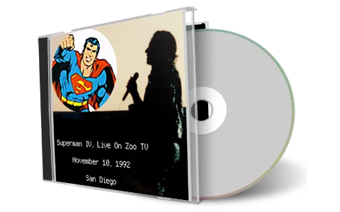 Artwork Cover of U2 1992-11-10 CD San Diego Audience