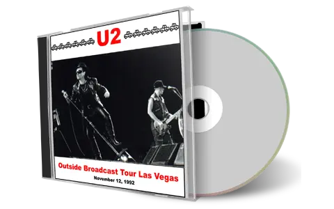 Artwork Cover of U2 1992-11-12 CD Las Vegas Audience
