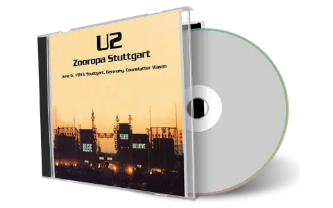 Artwork Cover of U2 1993-06-06 CD Stuttgart Audience