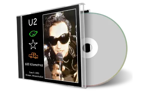 Artwork Cover of U2 1993-06-09 CD Bremen Audience