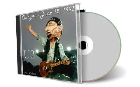 Artwork Cover of U2 1993-06-12 CD Cologne Audience