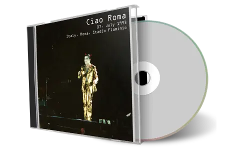 Artwork Cover of U2 1993-07-07 CD Rome Audience