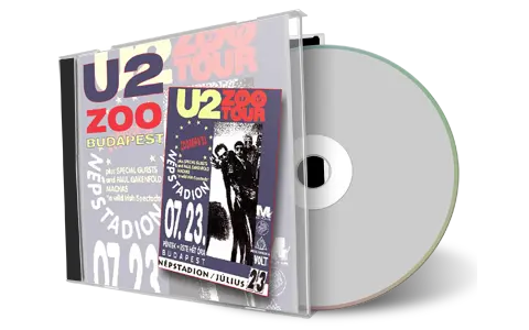 Artwork Cover of U2 1993-07-23 CD Budapest Audience