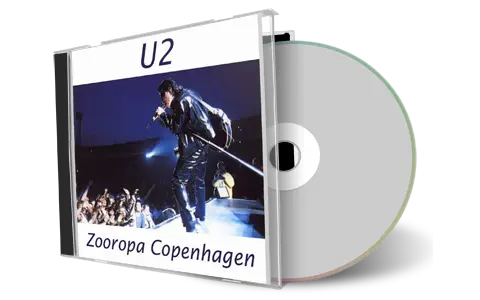 Artwork Cover of U2 1993-07-27 CD Copenhagen Audience