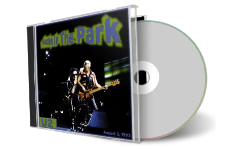 Artwork Cover of U2 1993-08-03 CD Nijmegen Audience
