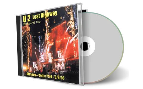 Artwork Cover of U2 1993-08-08 CD Glasgow Audience
