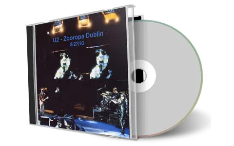 Artwork Cover of U2 1993-08-27 CD Dublin Audience