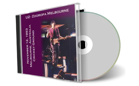 Artwork Cover of U2 1993-11-12 CD Melbourne Audience