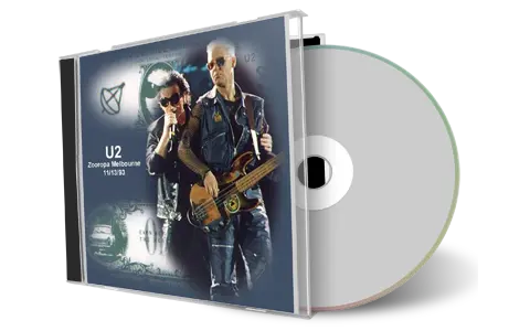 Artwork Cover of U2 1993-11-13 CD Melbourne Audience