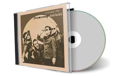 Artwork Cover of U2 1993-11-16 CD Adelaide Soundboard