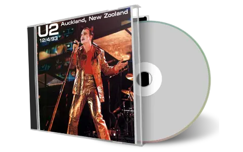 Artwork Cover of U2 1993-12-04 CD Auckland Audience
