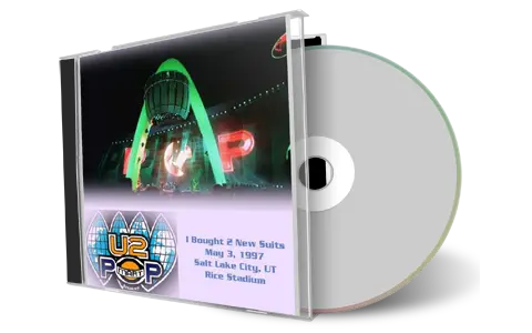 Artwork Cover of U2 1997-05-03 CD Salt Lake City Audience